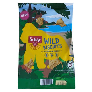 Schar Wild Biscuits 115g