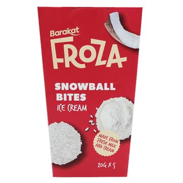 Barakat Froza Snowball Bites Ice Cream 100g