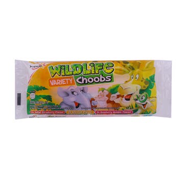 Yoplait Wildlife Choobs Variety Yoghurt 222g