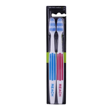 Reach Interdental Twin Pack Medium Toothbrush