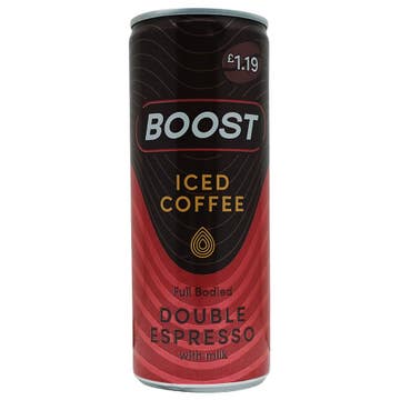 Boost Double Espresso Iced Coffee 250ml