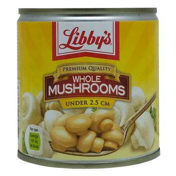 Libby's Whole Mushrooms 184g
