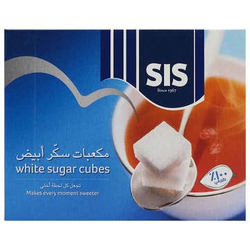 Sis White Sugar Cubes 500g