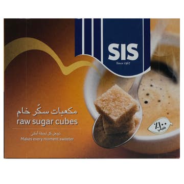 Sis Raw Sugar Cubes 500g