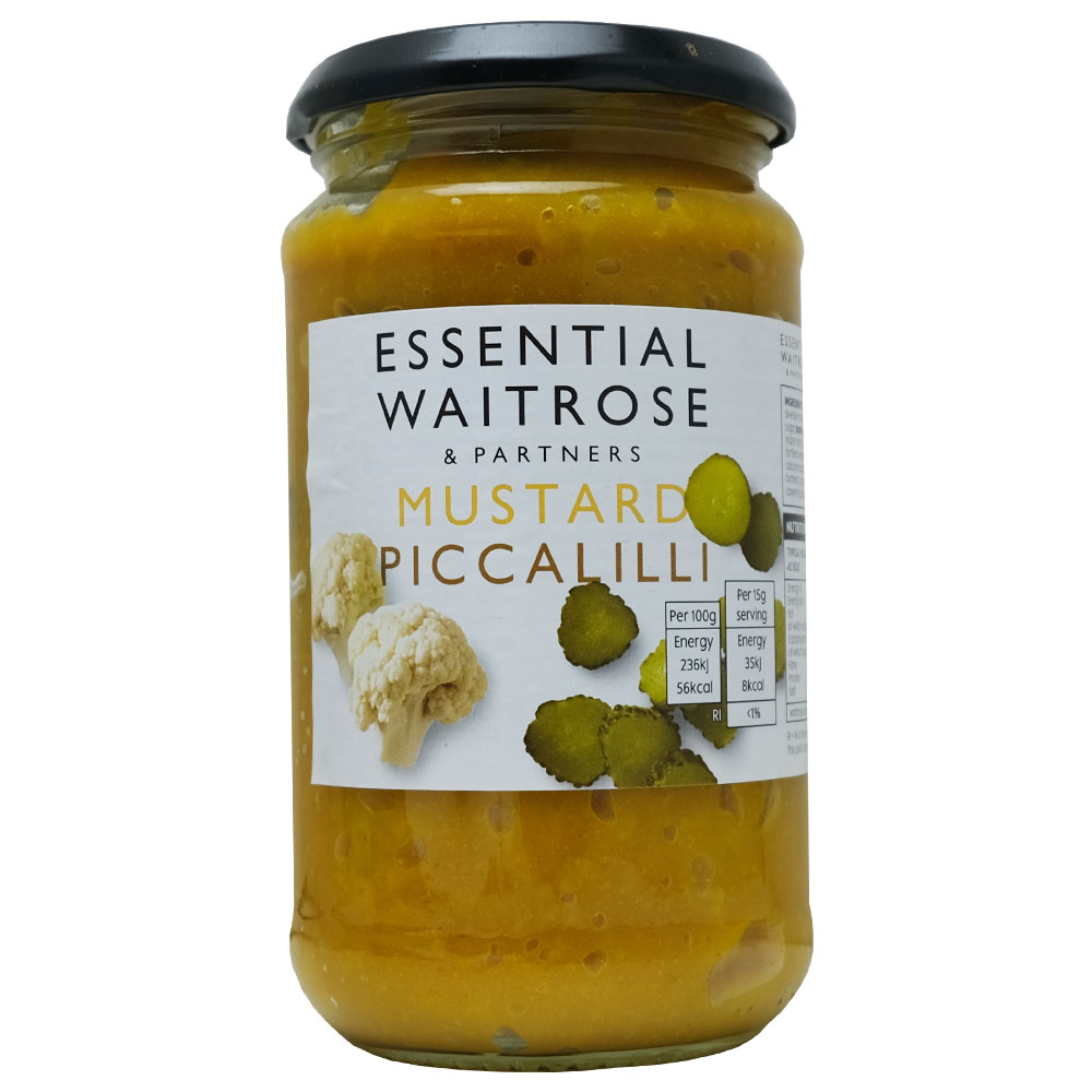 Waitrose Essential Mustard Piccalilli 460g
