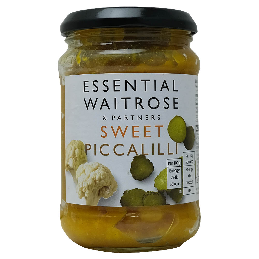 Waitrose Essential Sweet Piccalilli Sauce 275g
