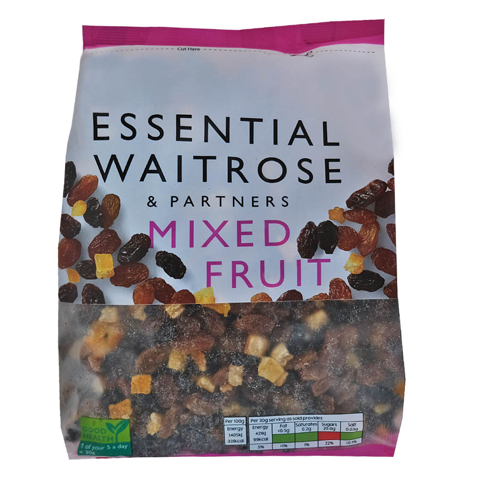 Waitrose Essential Mixed Fruit 1Kg