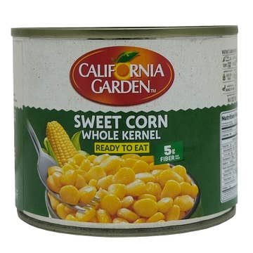 California Garden Whole Kernel Sweet Corn 200g