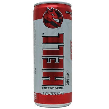 Hell Red Grape Energy Drink 250ml