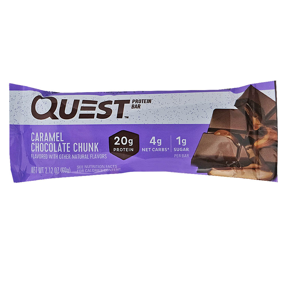 Quest Caramel Chocolate Chunk Protein Bar 60g