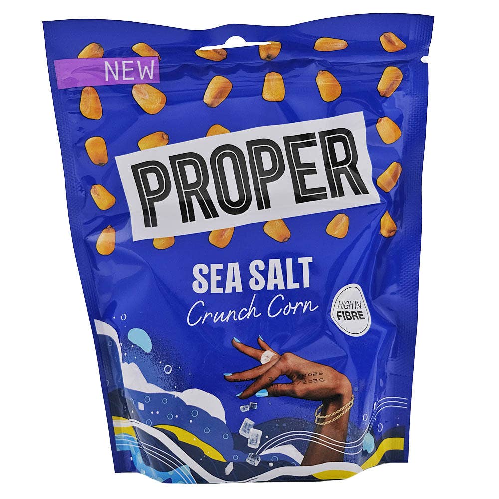 Alosraonline | Proper Sea Salt Crunch Corn Snacks 125g