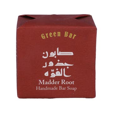 Green Bar Madder Root Bar Soap 65g