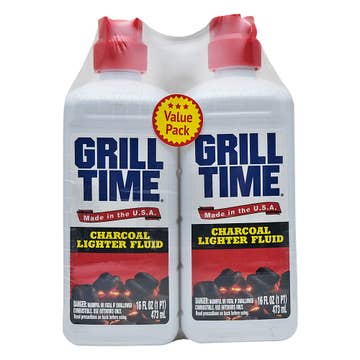 Grill Time Charcoal Lighter Fluid 2x473ml