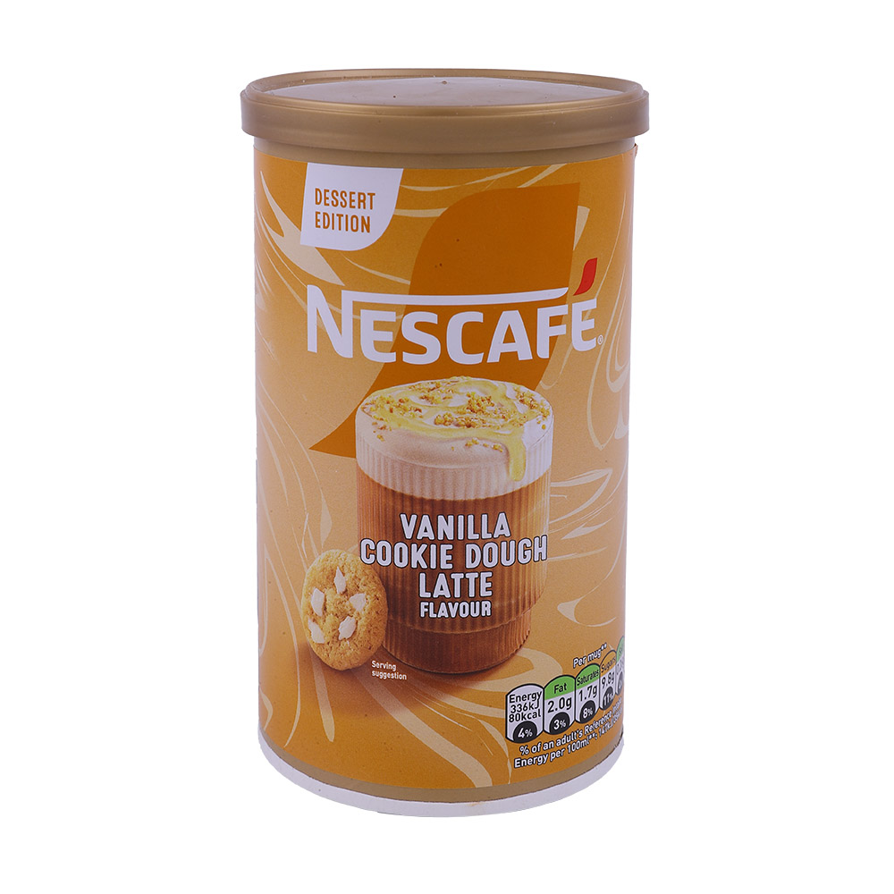 Nescafe Vanilla Cookie Dough Latte Flavour Coffee 260g