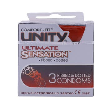 Unity Ultimate Sensation Condoms 3s