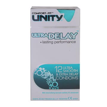 Unity Delay Condoms 12s