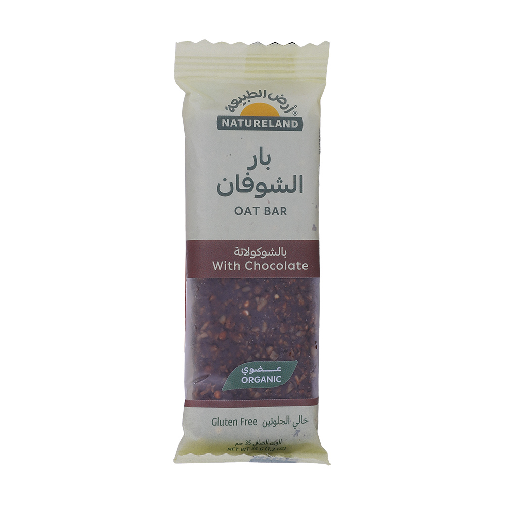 Natureland Oat Bar With Chocolate 35g