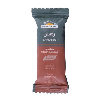 Natureland Honey Almond Rahash Bar 40g