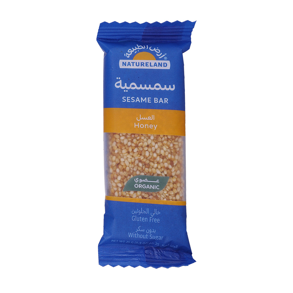 Natureland Honey Sesame Bar 25g