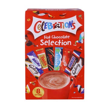 Celebrations Hot Chocolate Selection Drink 200g