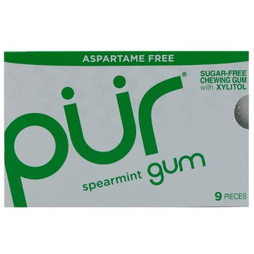 Pur Spearmint Blister Gum 9s
