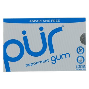 Pur Peppermint Blister Gum 9s