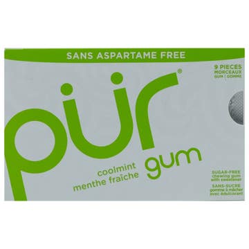Pur Coolmint Blister Gum 9s