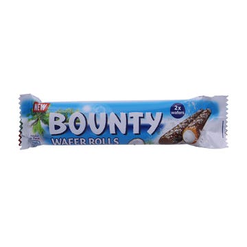 Bounty Coconut Wafer Rolls 23.4g