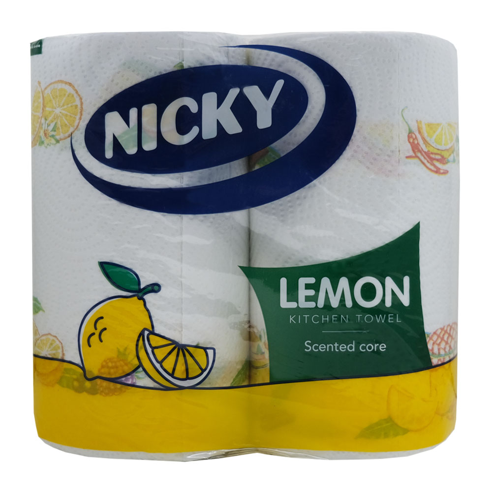 Nicky Lemon Kitchen Towel 2s