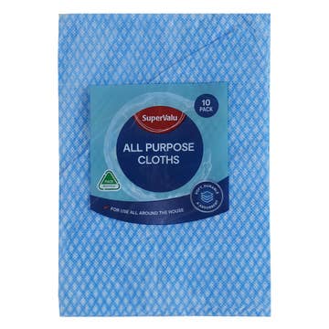 SuperValu All Purpose Cloths 10s