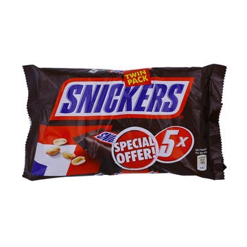 Snickers Twin Pack Original Chocolate 5x40g [Special Offer]