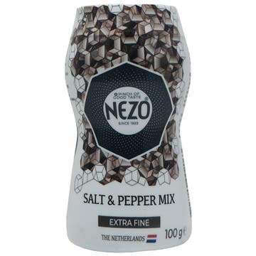 Nezo Fine Salt & Pepper Mix 100g