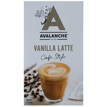 Avalanche Cafe Style Vanilla Latte Instant Coffee 160g