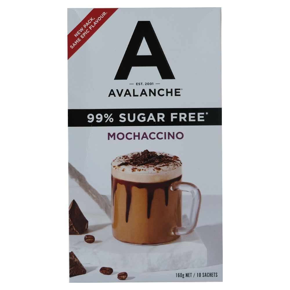 Avalanche 99% Sugar Free Mochaccino 160g