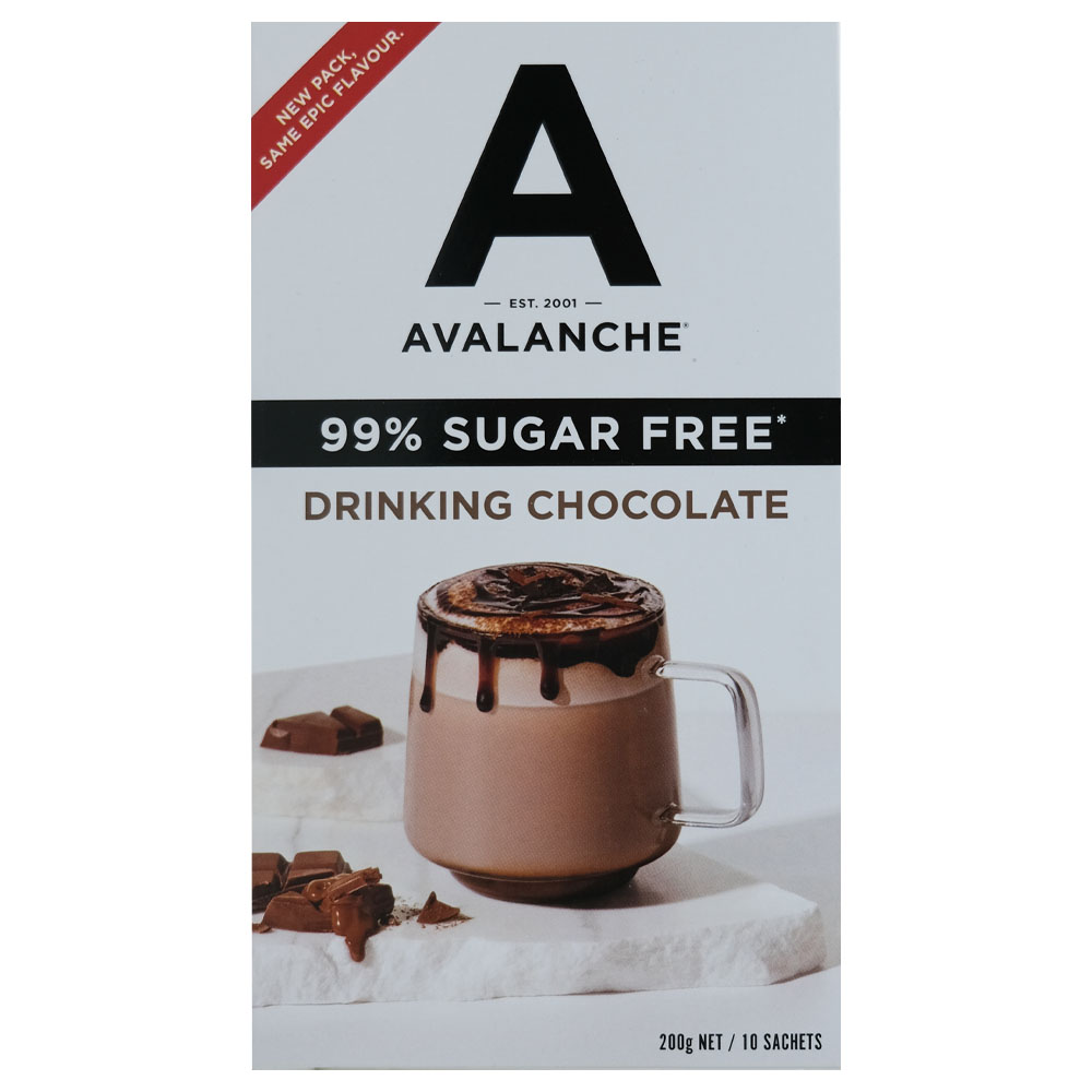 Avalanche 99% Sugar Free Drinking Chocolate 200g