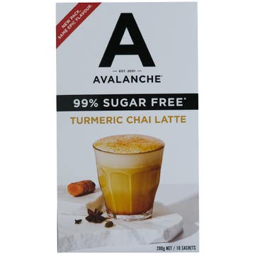 Avalanche 99% Sugar Free Turmeric Chai Latte 200g