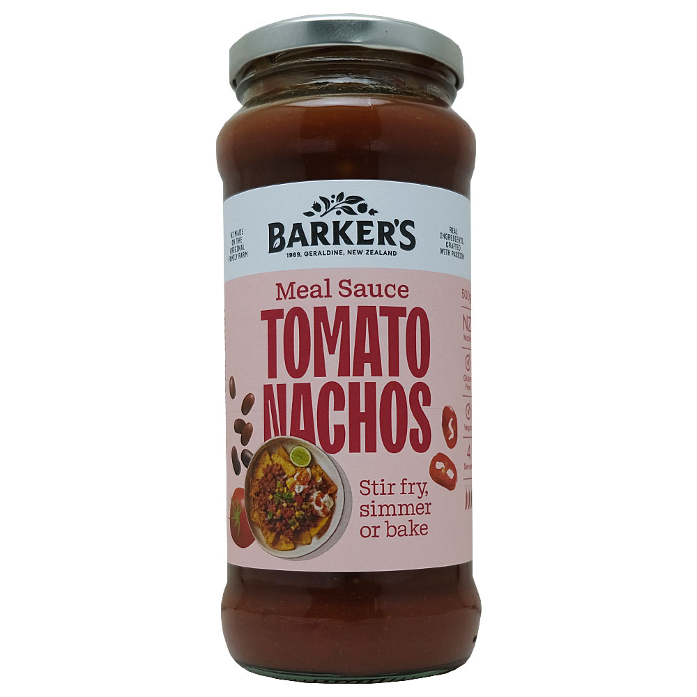 Barker's Tomato Nachos Meal Sauce 500g