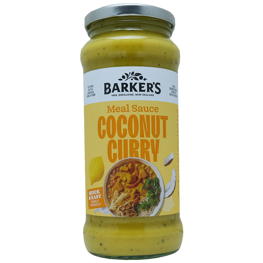 Barker's Coconut Curry Meal Sauce 500g