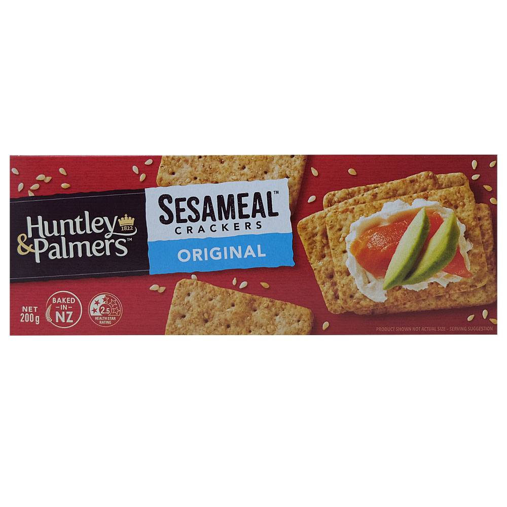 Huntley & Palmers Sesameal Original Crackers 200g
