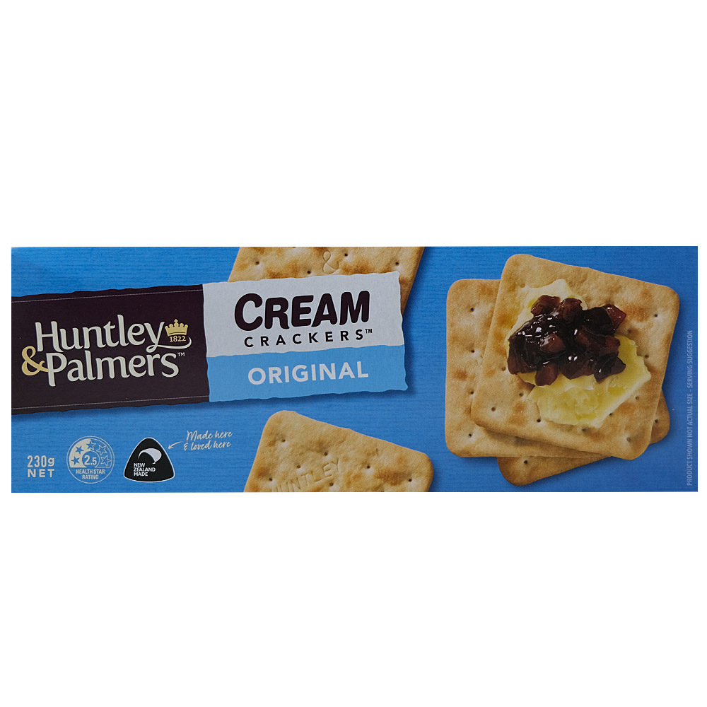 Huntley & Palmers Original Cream Crackers 230g