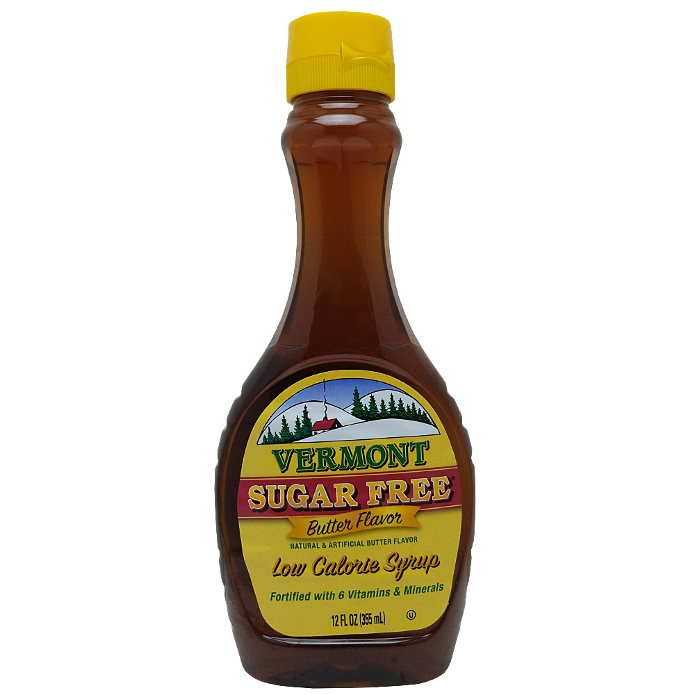 Vermont Butter Flavor Low Calorie Syrup 355ml