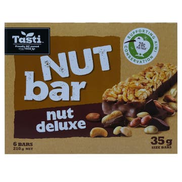 Tasti Nut Deluxe Nut Bar 210g