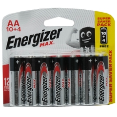 Energizer Max AA Batteries 10+4s [Special Offer]