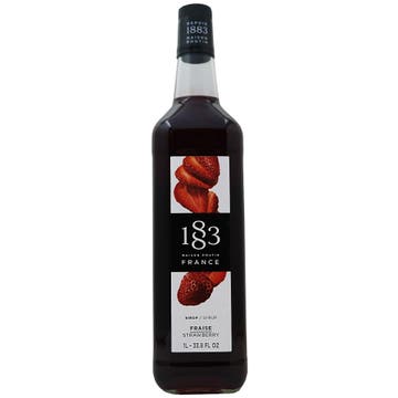 1883 Strawberry Syrup 1L