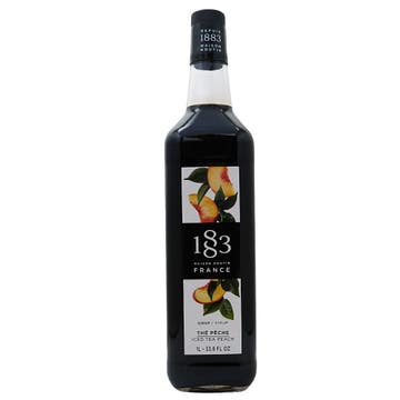 1883 Iced Tea Peach Syrup 1L