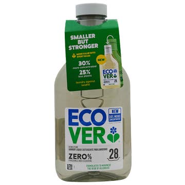 Ecover Zero Sensitive Laundry Liquid Detergent 28 Washes 1L