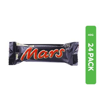 Mars Chocolate Bar 24x40g