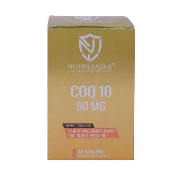 Nutrileague COQ 10 50mg  Supplement Tablets 30s