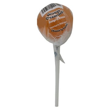 Orange Creamsicle Gourmet Lollipop