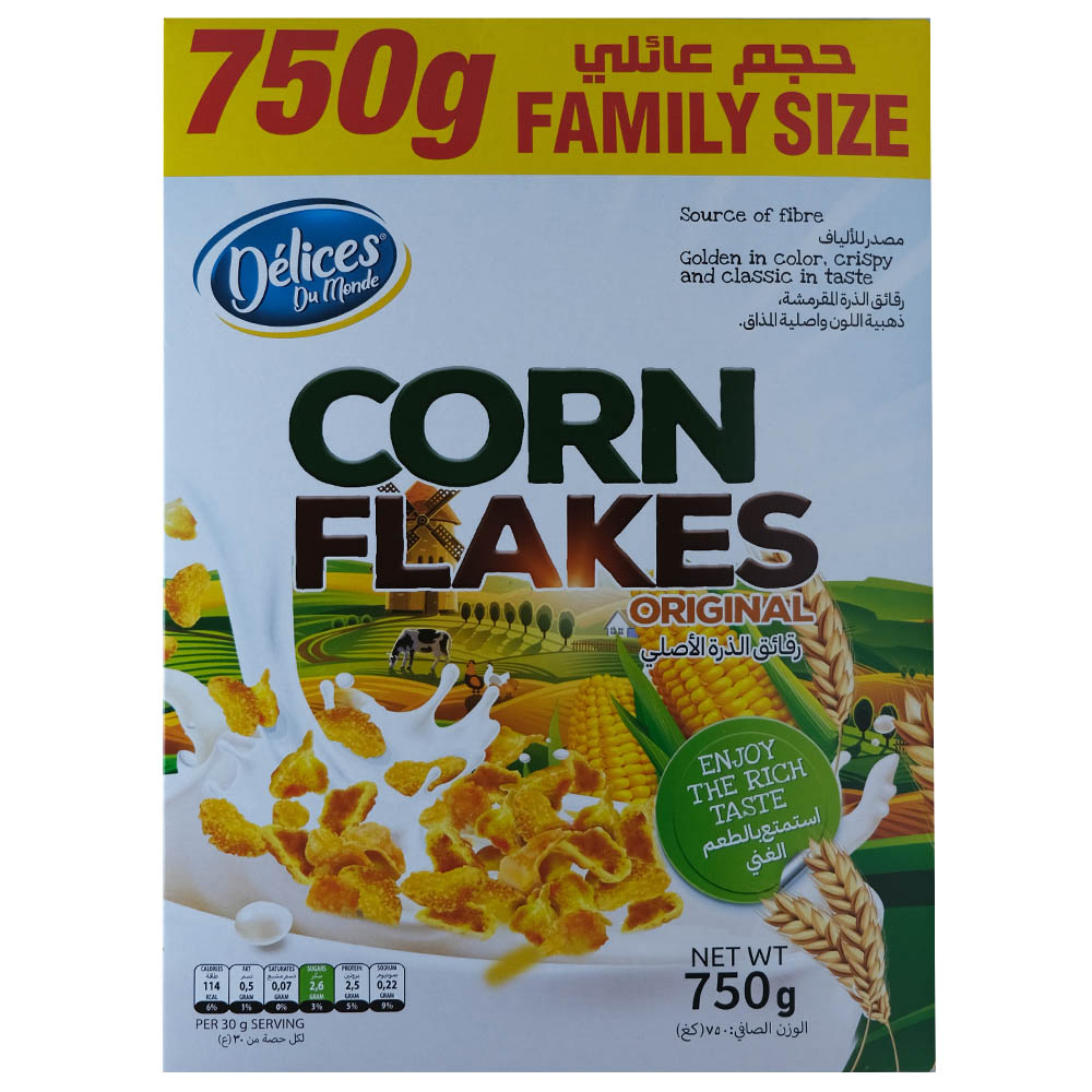Delices Original Corn Flakes 750g